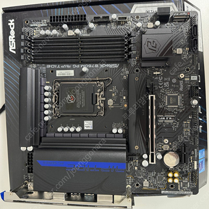 인텔 메인보드 애즈락 ASROCK B760M PG Riptide D5 에즈윈 팝니다