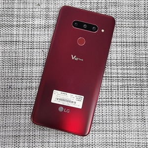 (서브용폰) LG V40 128G 레드 19년 3월개통 액정파손 기능정상 6만팝니다@@