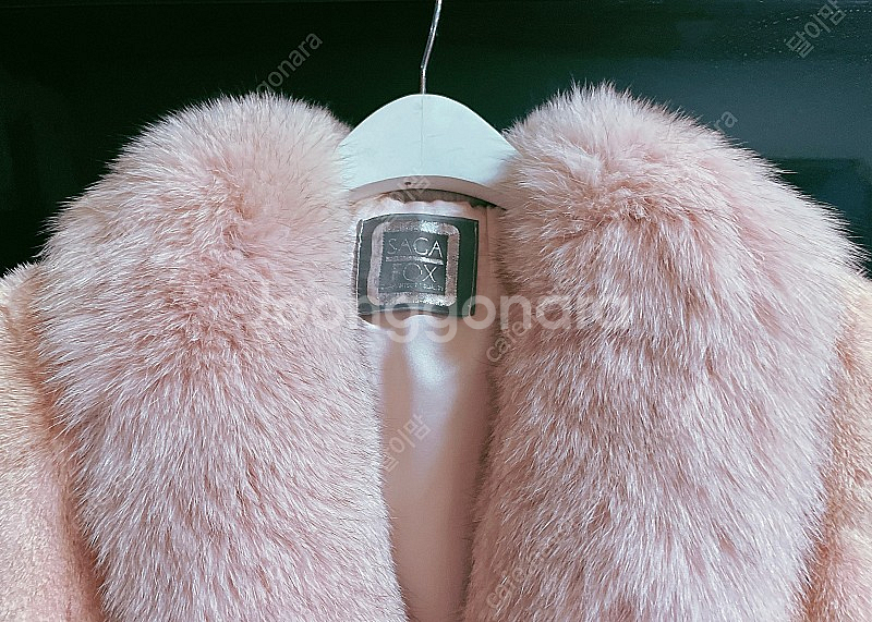 사가폭스밍크자켓 프리사이즈--1