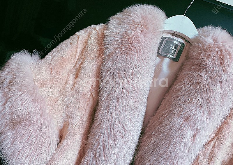 사가폭스밍크자켓 프리사이즈--2