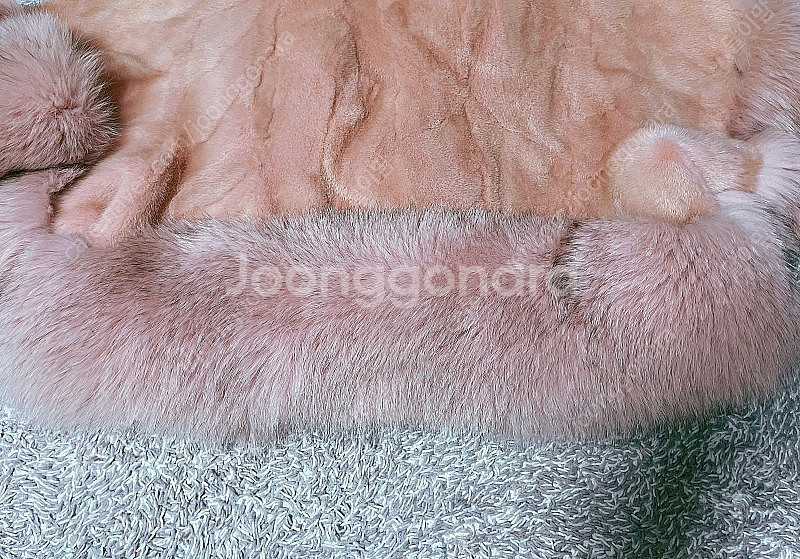 사가폭스밍크자켓 프리사이즈--8