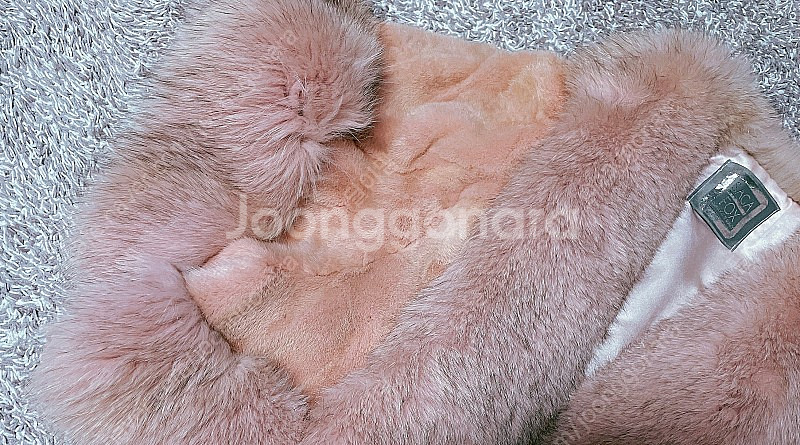 사가폭스밍크자켓 프리사이즈--9