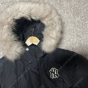 MLB키즈 헝가리구스 메가로고 롱패딩 7ADJ05216 165사이즈 블랙