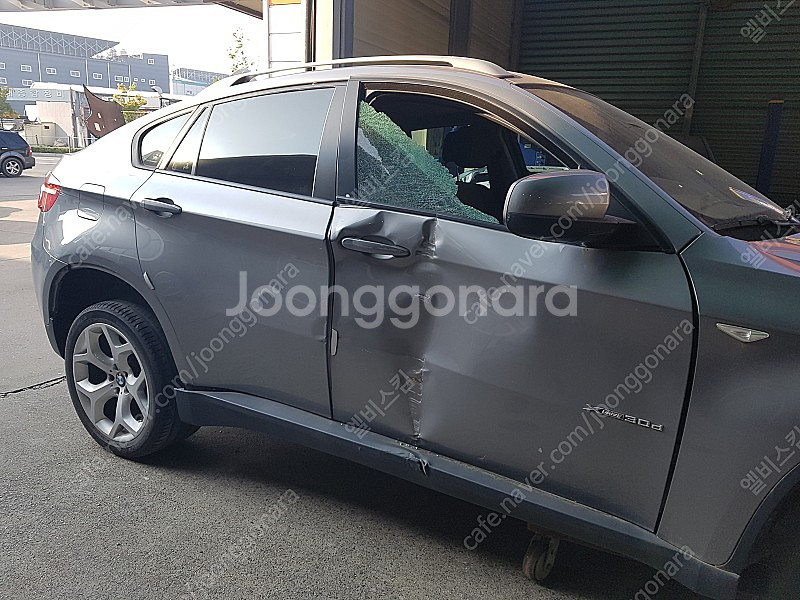 2014년식 BMW X6 30d 13만KM주행 부품차 ...--2