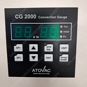 ATOVAC. 아토벡 CG2000 Convection Gauge + CG202 진공게이이 + 케이블