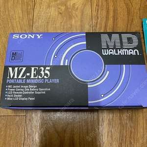 소장용 소니 재생전용 MZ-E35/미사용 리모트 이어폰세트 판매합니다.
