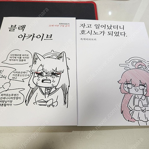 블루아카이브 족제비와토끼 만화책 판매합니다