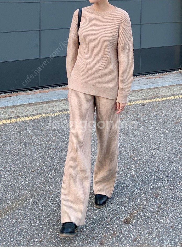 미미씨엘 니트 상의 (라지)--2