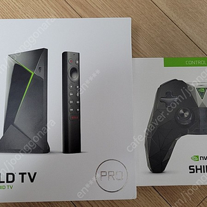 쉴드tv (shield tv) pro 3세대 + 쉴드 컨트롤러 일괄로 판매합니다.