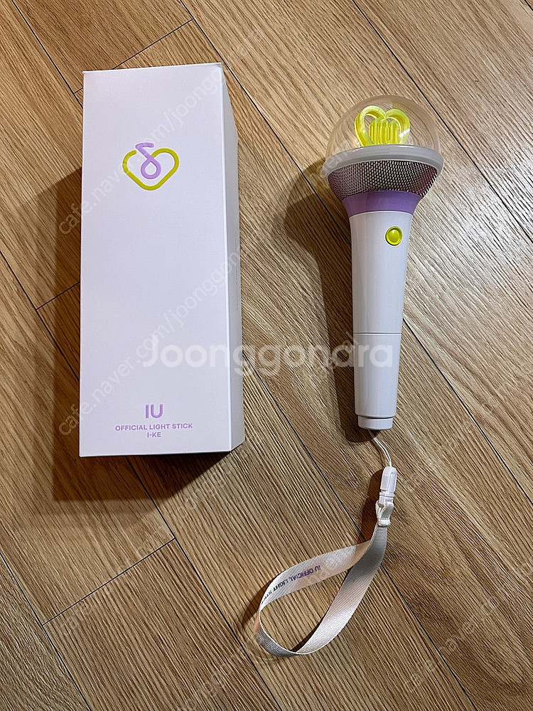아이유 응원봉 아이크 버전3 오렌지콘 1회 사용--0
