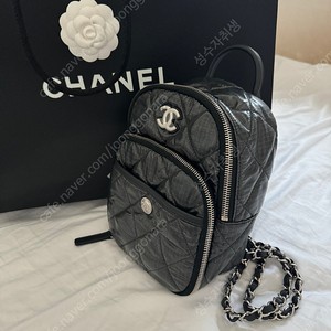 샤넬 코코네쥬 백팩 블랙 (새상품)