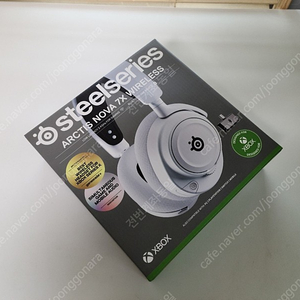 스틸스리즈 Arctis Nova 7X White Wireles 게이밍 헤드셋