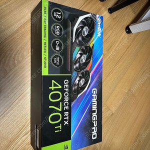 RTX 4070ti 이엠텍 게이밍프로 팝니다.