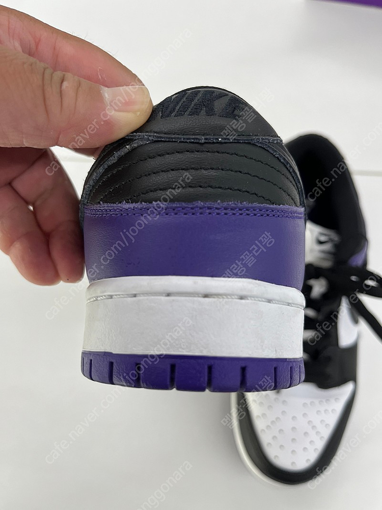 나이키 sb 덩크로우 프로 코트퍼플 280--3