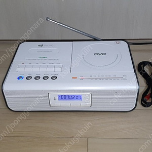 인비오 PD-8400 DVD재생 어학 학습 카세트 라디오