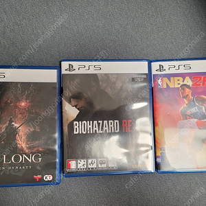 Ps5 바이오하자드re4, 와룡, nba2k23 팝니다