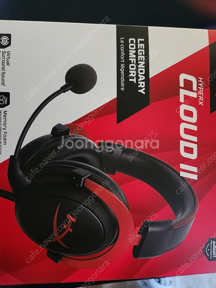 하이퍼엑스 클라우드2 헤드셋 미개봉 새상품 팝니다.--0