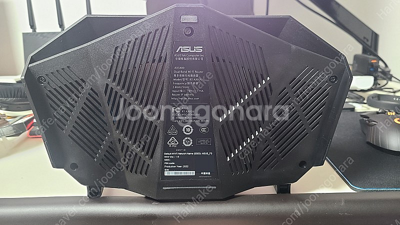 ASUS RT-AX82U 해외직구 10만 팝니다.--4