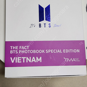 BTS photobook special edition vietnam 포토북 스페셜 에디션 베트남