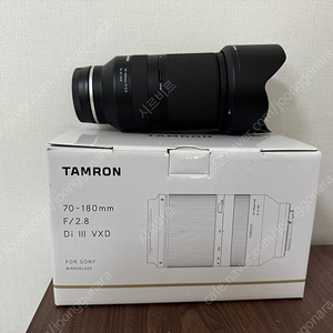 탐론 70-180mm F/2.8 소니FE용 판매(보증기간남음)