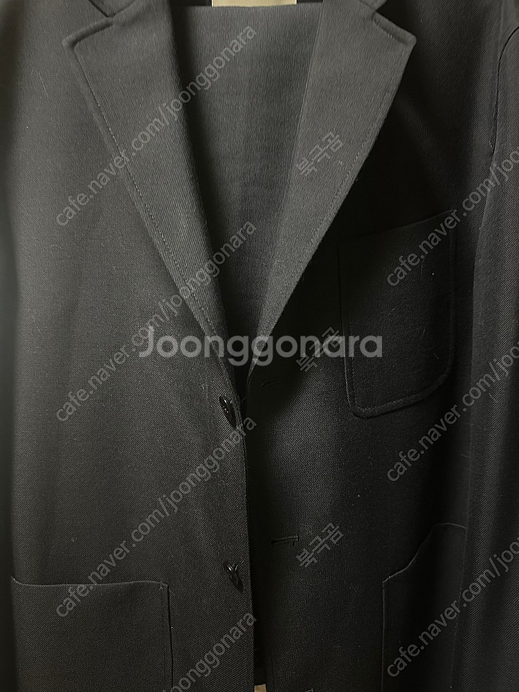 포터리 울 스포츠 셋업 네이비--0