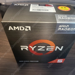 AMD 라이젠5-4세대 5600G (세잔) (정품) 미개봉품 판매합니다~​