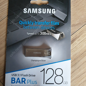 삼성전자 USB 3.1 Flash Drive BAR Plus MUF-128BE3/APC