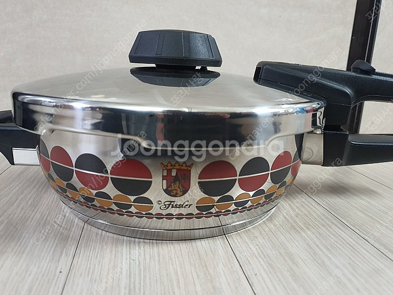 독일 휘슬러 솔라 압력밥솥 압력솥 2.5리터 왕관 광택내고 신품급--4