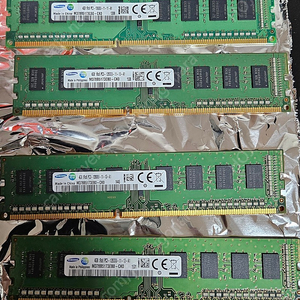 ddr3 12800u 4g 4개 팝니자