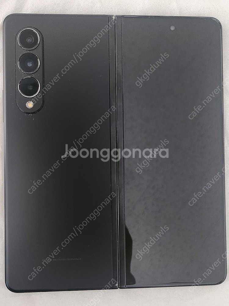 갤럭시Z폴드3 256GB 공기계--6
