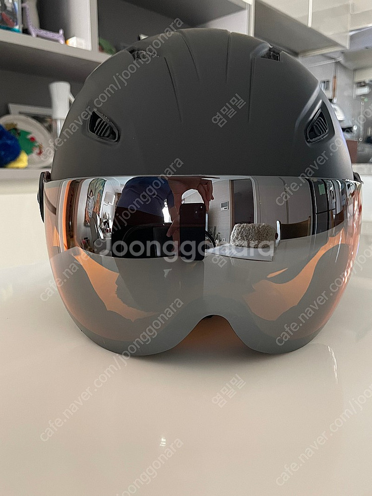 블리츠 스키 바이져 헬맷 라지--1