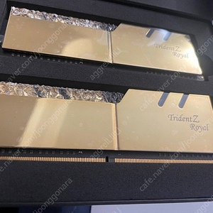 [정품/8GBx2] G.SKILL 지스킬 DDR4-3600 CL16 트라이던트 z 로얄 골드 (TRIDENT Z ROYAL GOLD)