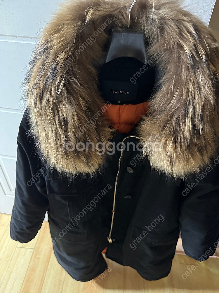 베르니스 야상패딩 구스다운 산드로 미쥬 패딩--0