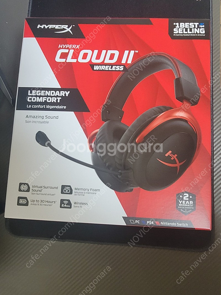 하이퍼엑스 클라우드2 무선 Hyper X Cloud2 ...--0