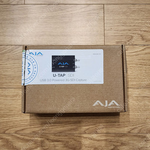 캡쳐 카드 보드 AJA 아자 USB 3.0 SDI U-TAP