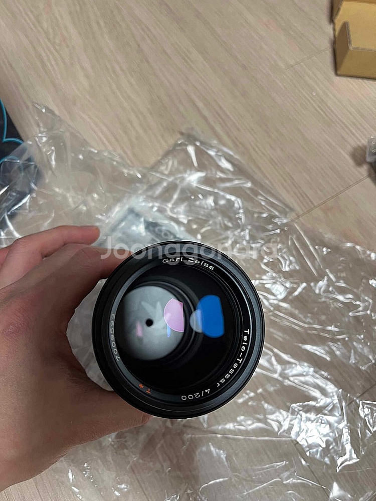 CONTAX Carl zeiss Tele-tessar ...--0