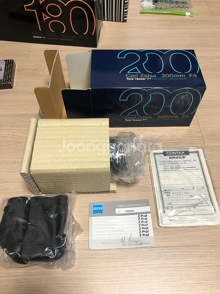 CONTAX Carl zeiss Tele-tessar ...--3