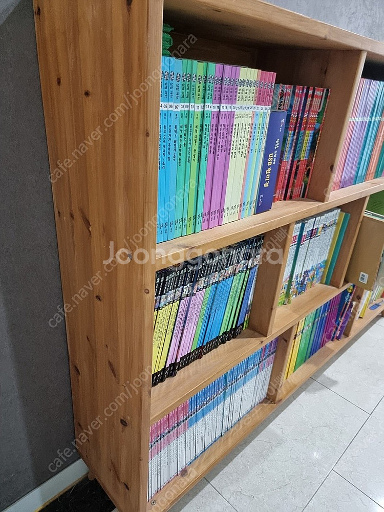대구 원목 낮은 책장 팝니다 가로 175 높이 120 ...--1