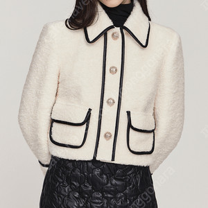 아상블라주 Noel Boucle Lining Jacket