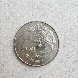 제5공화국 천원 옛날 동전 1981년