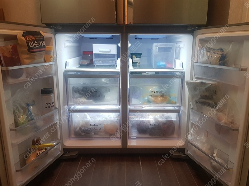 삼성지펠 양문형냉장고 854L--1