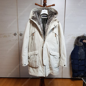 [가격내림] 빈폴 토끼털 겨울 동절기 코트 외투 구스다운 패딩 105 XL