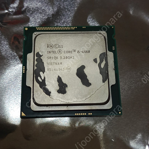 인텔 cpu i5-4460 램 8g 1개