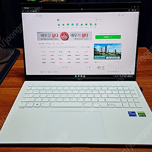 LG 그램 노트북 16인치 i5 RTX2050 ssd512g 처분해용