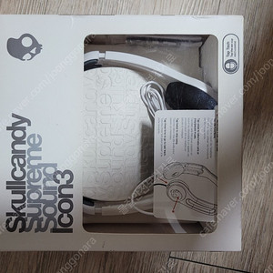스컬캔디 skullcandy supreme sound icon3 S5IHDY 072 미사용 헤드셋 판매