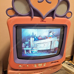 디즈니 프린세스 TV&DVD 리모콘3종+설명서+변압기 풀세트 중고 빈티지 판매