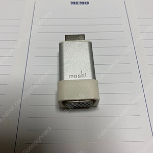 Moshi HDMI to VGA 어댑터 with Audio Jack