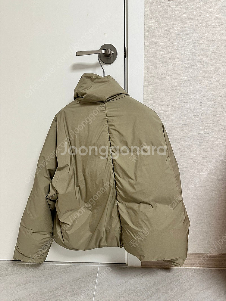 더캐시미어 크롭구스다운점퍼--2