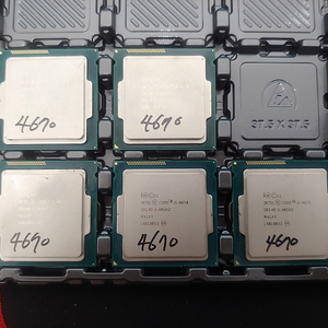 인텔 i5-4670 하스웰 CPU, AMD 라이젠 2200G CPU 판매합니다