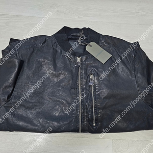 올세인츠 남성용 Leather KEMBLE SUEDE BOMBER 자켓 L사이즈